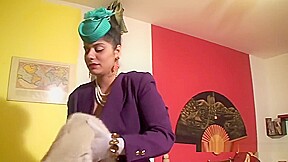 Elegant fur whore