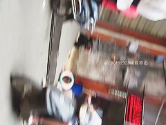 Elegant hot babe with perfect ass and legs giving a surprise