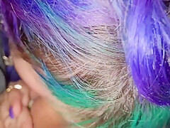 Emo Slut Sucks Cock Until I