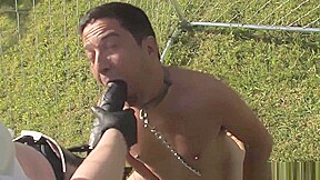 English Femdom Analfists Submissive Outdoors