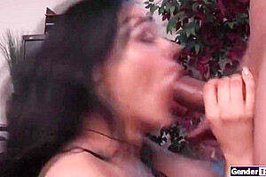 Eva Maxim In Genderts com - Tgirl Boss Facefucks Employee For Spreading Rumors