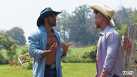 Even Cowboys Get Blue Balls Part 3 Scene Poster on men with Olivier Robert, Dom King