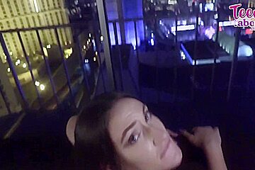 Everly Haze - Naughty Babe Pussy Fucks Her Horny Step Dad And Gets His Creamy Load!