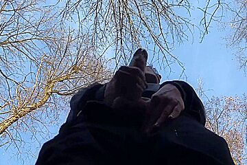 Extreme! Hottest teen 18+ Masturbates His Big Dick Outdoors /uncut / Perfect Dick Size / Sexy /fit 5 Min