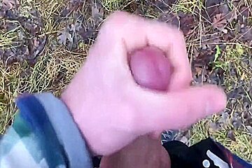 Extreme! Hottest teen 18+ Masturbates His Big Dick Outdoors /uncut / Perfect Dick Size / Sexy /fit 5 Min