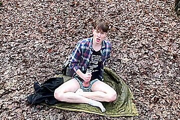 Extreme! Hottest teen 18+ Masturbates His Big Dick Outdoors /uncut / Perfect Dick Size / Sexy /fit 5 Min