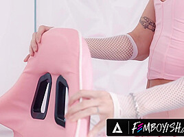 FEMBOYISH - Horny Hung Stud Leo Louis OPENS Cute Femboy Sam Ledger s Tight Ass With His HUGE DICK