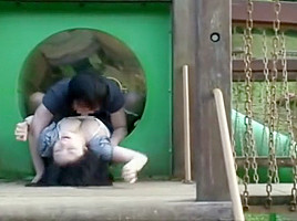 Fabulous Cumshot, Outdoor sex clip