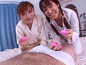 Fabulous Japanese chick Anna Kanzaki, Rika Sonohara in Best Stockings, Dildos/Toys JAV scene
