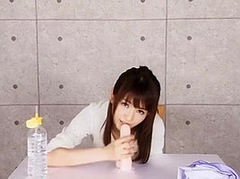 Fabulous Japanese model Nozomi Aso in Exotic Blowjob, Stockings JAV scene