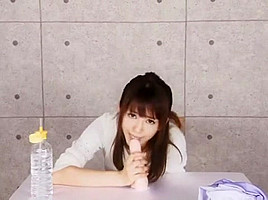 Fabulous Japanese model Nozomi Aso in Exotic Blowjob, Stockings JAV scene