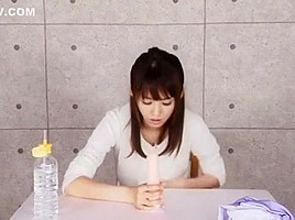 Fabulous Japanese model Nozomi Aso in Exotic Blowjob, Stockings JAV scene