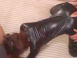 Fabulous Japanese whore Azusa Itagaki in Crazy Small Tits, Latex JAV clip