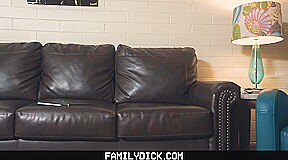 FamilyDick - Sex Hotline StepDaddy Punishes His Boy’s Smooth Hole