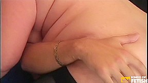 Fat Granny Gets Her Wet Pussy Boned By A Young Dude On The Bed
