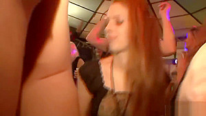 Fat cocks disappear in beautiful chicks