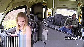 Female Fake Taxi Sexy minx driver rides big black cock