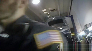Female officers search mechanic shop when they find his tool