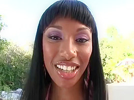 Fine Cock Loving Bitch With A Sexy Round Black Butt Fucks