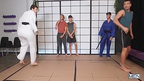 Finn Harding And Presley Scott - Karate Fucking Kink With And And