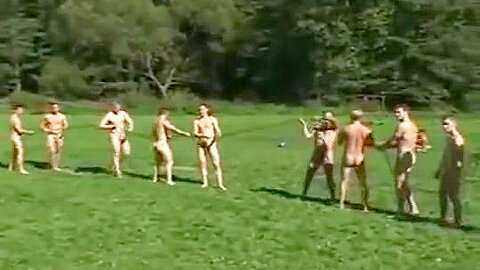 Fit Lads Shower After Training