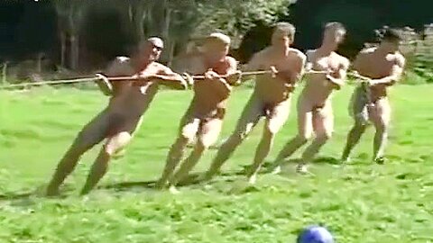 Fit Lads Shower After Training