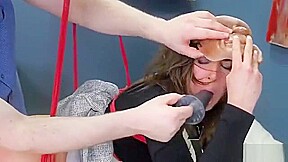 Flirty Chick Was Taken In Anal Assylum For Painful Therapy
