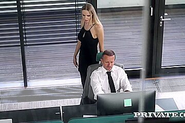 Florane Russell - Anal In The Office
