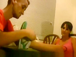 Foot humiliation