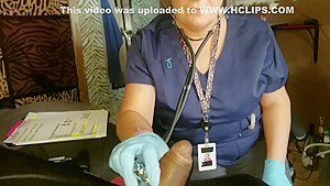 FootJob Stamina Test Done By Nurse Stephanie