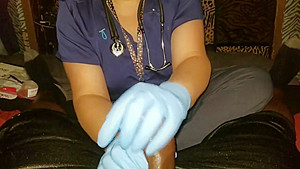 FootJob Stamina Test Done By Nurse Stephanie