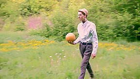 Football Player Gay Porn Picks Up Office Worker In Field