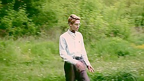 Football Player Gay Porn Picks Up Office Worker In Field