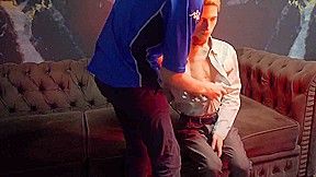 Football Player Gay Porn Picks Up Office Worker In Field