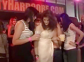 Foxy Honeys Get Nailed In An Orgy