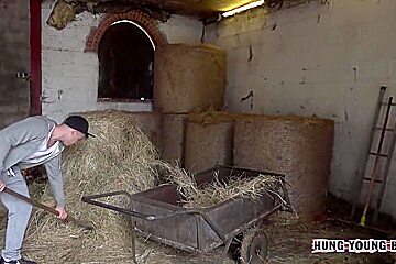 Free Premium Video I Whisper Can I Bareback You Condom 2 Bareback 100% Real - Farm Boy