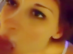 French Girl Sucks Dick And Gets Cumshot