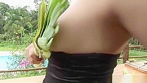 Fresh vegetables deep inside