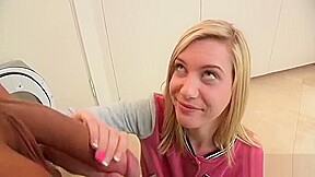 Frisky Babe Chockes And Rides A Monster Weenie With Pleasure