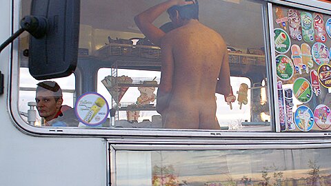 Fucking In An Ice Cream Truck - The Ice Cream Venders A Bender - Scene 3