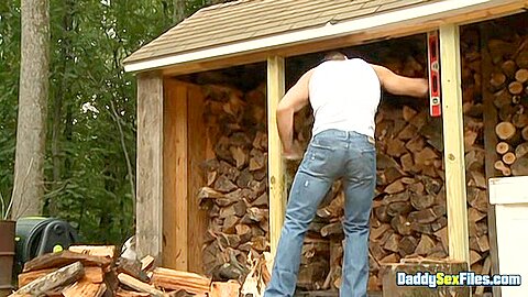 Fucking by The Woodpile - Colby Keller & Arpad Miklos