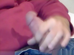 Full video: A nice innocent guy serviced his big cock by a guy