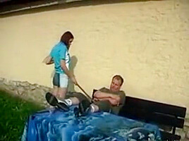 Gardener Digs a Hole