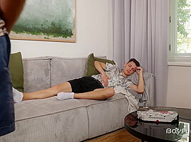 Gay Teen Twink After Pizza Fucking - BoyFun