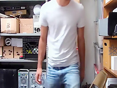 GayShoplifter - Punk punished by Step daddy with bareback fuck