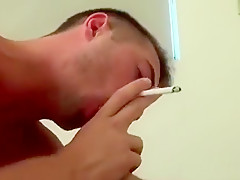 Gays smoke and group sex crazily