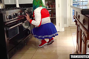 Genesis Green And Kai Bailey - Curvy Ts Receives Fucking Reward