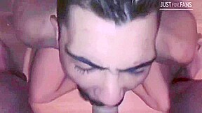 Geo Dovek In #1 L`poni Comiendo Polla&moco