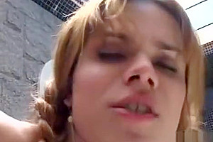 Get his cum, dirty Ts bitch!