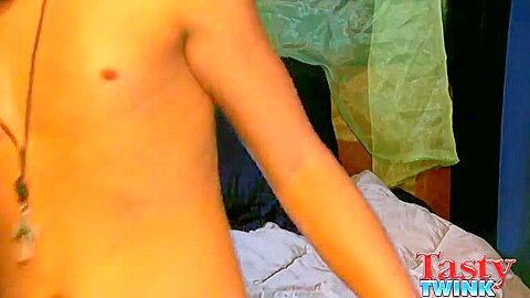 Angel Gets Cum on his Feet - Angel